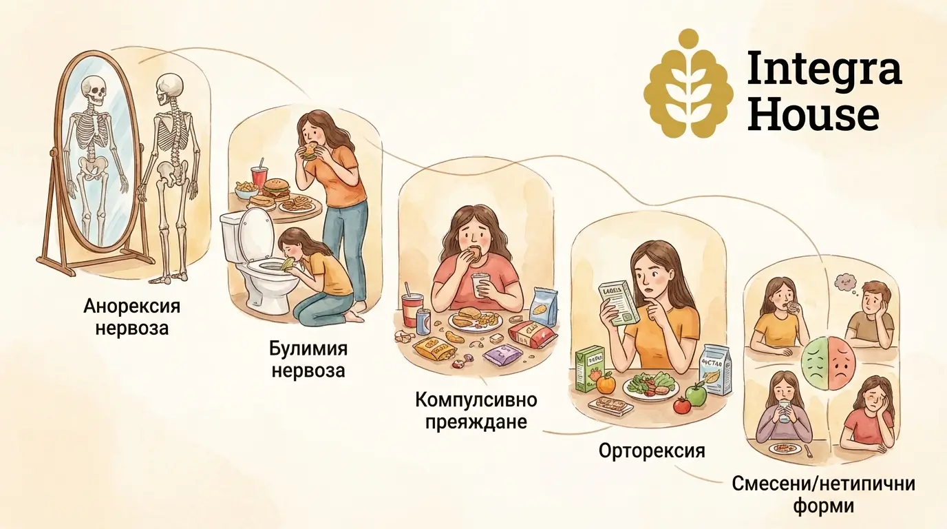 Хранителни разстройства – симптоми, причини и психотерапия