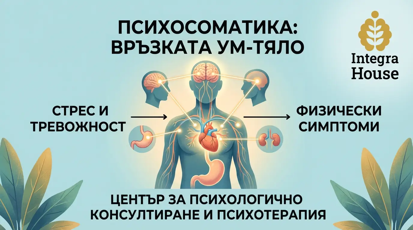 Психосоматика – когато тялото говори езика на емоциите (симптоми)