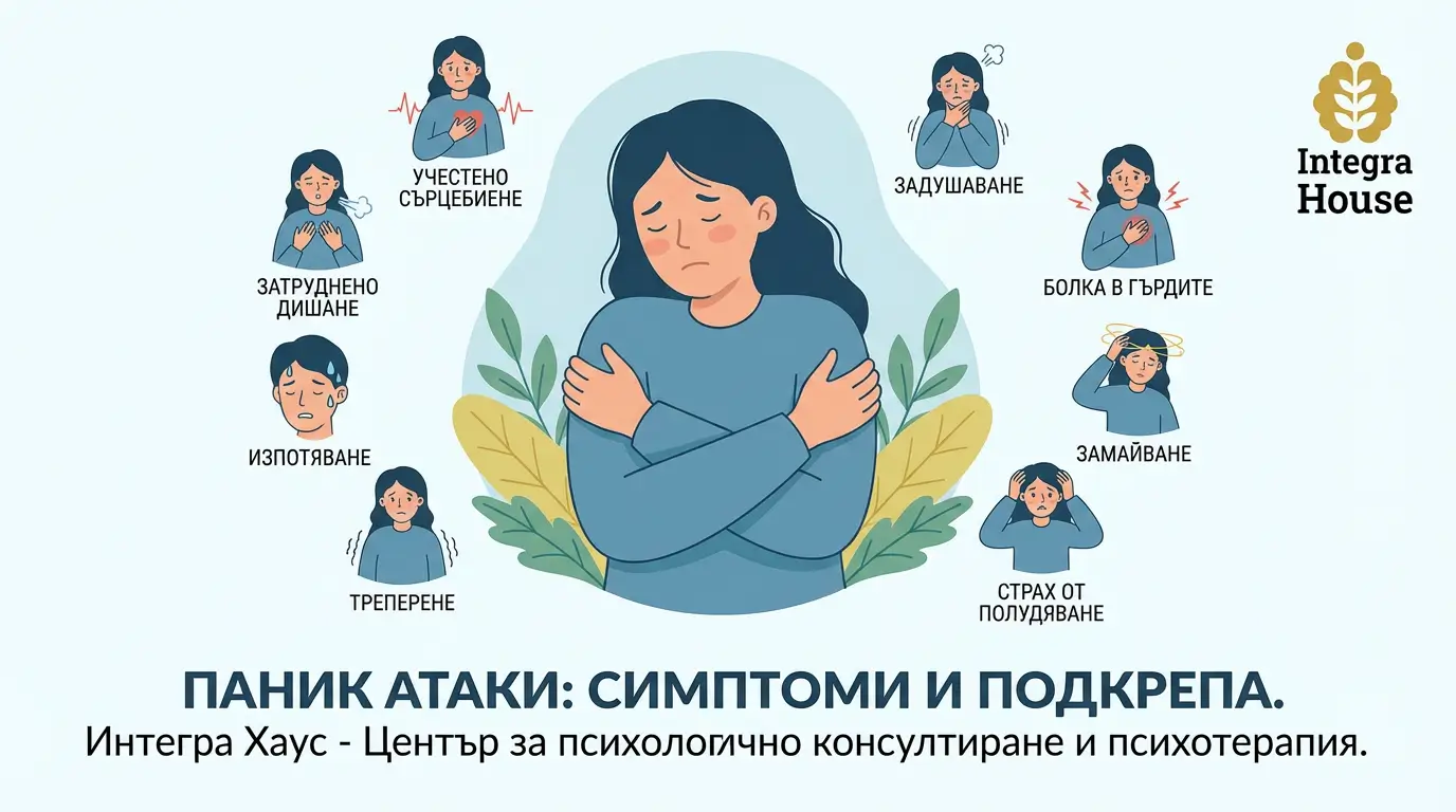 Тревожност и паник атаки – симптоми, причини и психотерапия